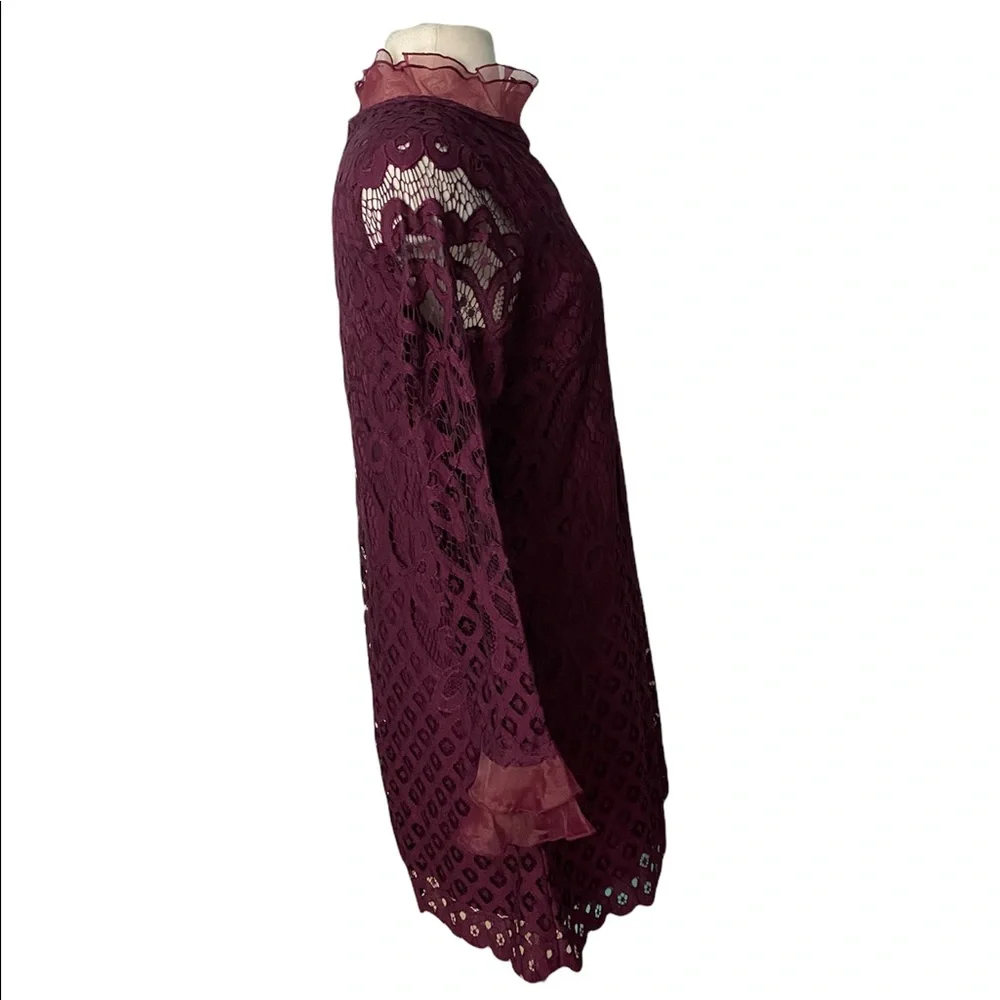 Lulus maroon dress - Picture 2 of 5